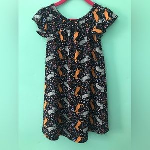 Dot dot smile kittens and hearts Empire 3/4 dress
